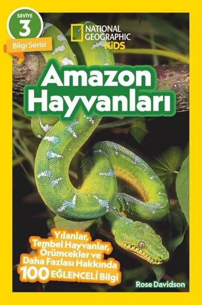 Amazon Hayvanları - National Geographic Kids - Bilgi Serisi Seviye 3 | Beta Kids (İnce Kapak) - Resim 1