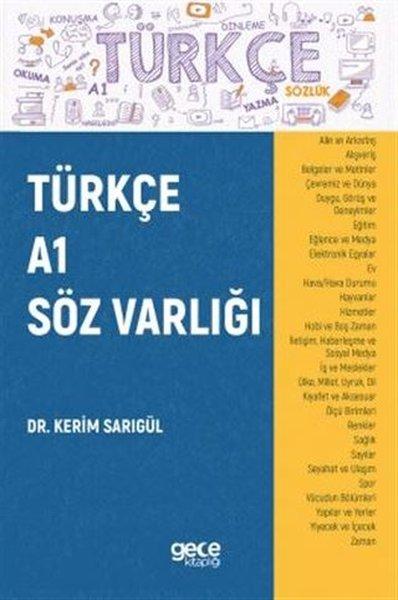 Türkçe A1 Söz Varlığı | Gece Kitaplığı (İnce Kapak) - Resim 1