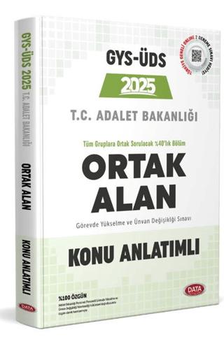 Adalet Bakanlığı GYS-ÜDS Ortak Alan Konu Anlatımlı