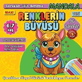 Renklerin Büyüsü Mandala 13 | Maxi Yayıncılık (Ciltsiz) - Resim 1
