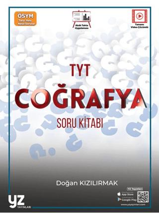 TYT Coğrafya Soru Kitabı | YZ Yayınları (Ciltsiz) - Resim 1