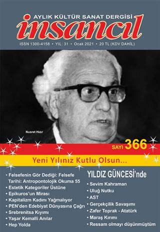 İnsancıl Aylık Kültür Sanat Dergisi Sayı: 366 Ocak 2021 | İnsancıl Dergisi Yayınları (Ciltsiz) - Resim 1