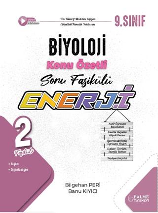 9. Sınıf Enerji Biyoloji Konu Anlatımlı Soru Fasikülleri (2 Fasikül)