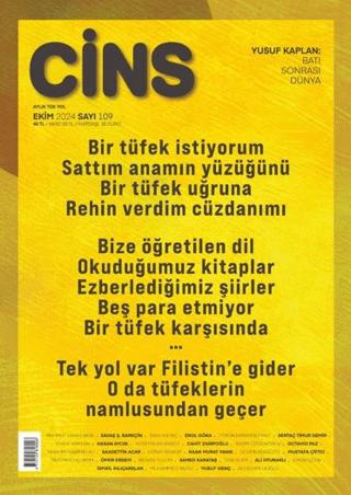 Cins Aylık Dergi Sayı: 109 - Ekim 2024 | Cins Dergisi (Ciltsiz) - Resim 1