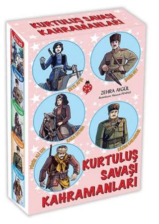 Kurtuluş Savaşı Kahramanları Seti (5 Kitap Takım) | Uğurböceği Yayınları (Ciltsiz) - Resim 1