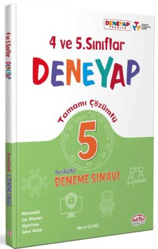 4 - 5. Sınıf Deneyap Tamamı Çözümlü 5 Deneme Sınavı