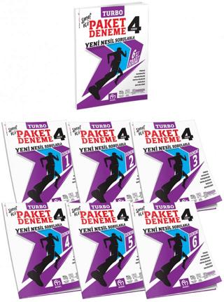 4. Sınıf Turbo Paket Deneme Yeni Nesil Sorularla - 6 Deneme