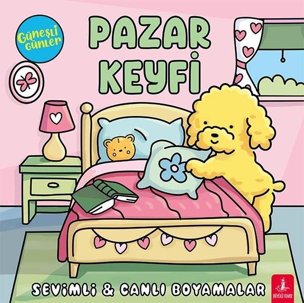 Pazar Keyfi - Güneşli Günler - Sevimli & Canlı Boyamalar | Büyülü Fener (İnce Kapak) - Resim 1