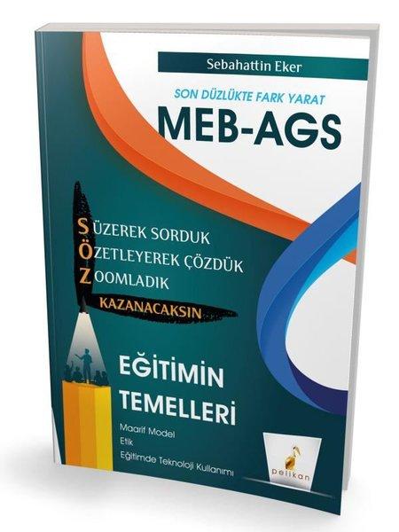 MEB - AGS Hazırlık Eğitimin Temelleri Söz Kazanacaksın Soru Bankası | Pelikan Yayınları (İnce Kapak) - Resim 1