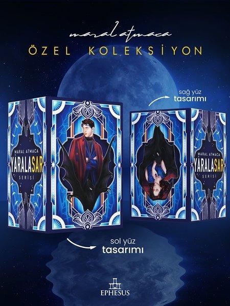 Yaralasar Serisi - Yan Boyamalı Kilitli Özel Koleksiyon Seti - 4 Kitap Takım - Kutulu | Ephesus Yayınları (Ciltli) - Resim 3