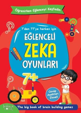 Eğlenceli Zeka Oyunları - Kırmızı Kitap | Koloni Çocuk (Ciltsiz) - Resim 1