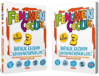 Fenomen Çocuk Tüm Dersler 3. Sınıf 1 ve 2. Dönem Set | Kurmay Yayınları (Ciltsiz) - Resim 1