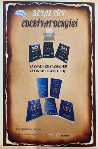 Beyaz Tüy Edebiyat Dergisi Sayı: 5 | Yazşader Yayıncılık (Ciltsiz) - Resim 1