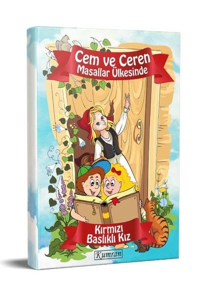 Kırmızı Başlıklı Kız-Cem ve Ceren Masallar Ülkesinde | Kumran (İnce Kapak) - Resim 1