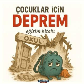 Çocuklar İçin Deprem Eğitim Kitabı | Klasikhane Çocuk (Ciltsiz) - Resim 1