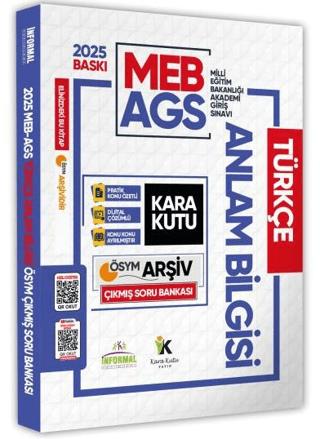 2025 MEB-AGS Türkçenin Kara Kutusu Anlam Bilgisi (Sözcük-Cümle) Çıkmış Soru Bankası Video/ PDF Çözümlü