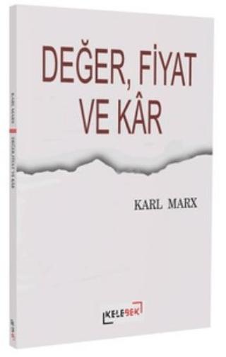 Değer, Fiyat ve Kar