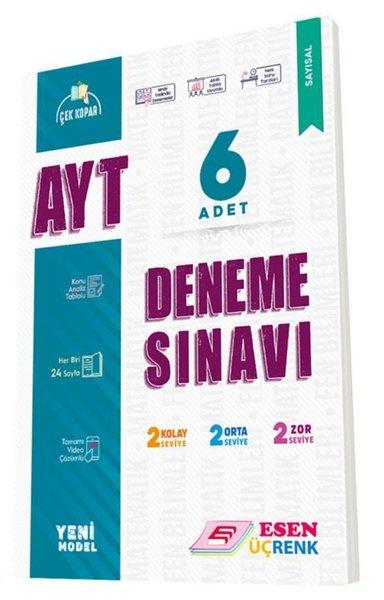 AYT 6'lı Deneme Sayısal | Esen Üçrenk Yayınları (İnce Kapak) - Resim 1