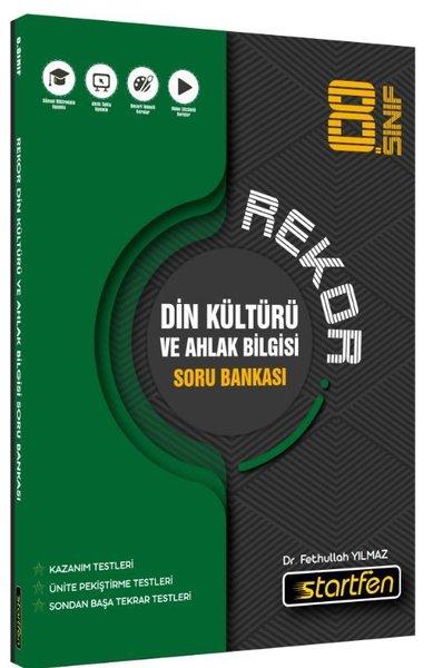8. Sınıf Din Kültürü ve Ahlak Bilgisi Rekor Soru Bankası | Startfen Yayınları (İnce Kapak) - Resim 1