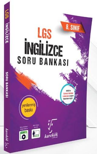 8. Sınıf LGS İngilizce Soru Bankası | Karekök Yayıncılık (Ciltsiz) - Resim 1
