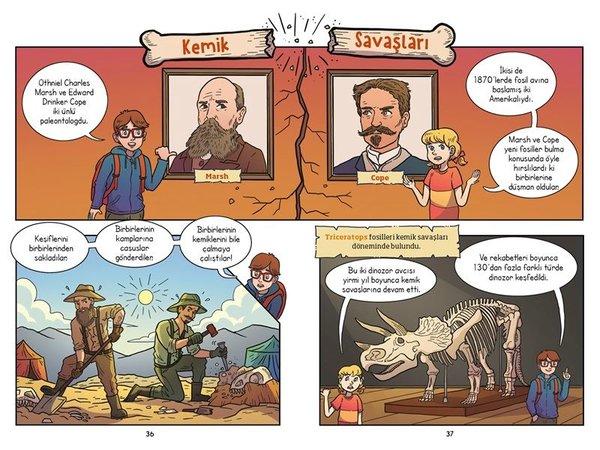 Sihirli Ağaç Evi: Bilgi Avcıları 1 - Dinozorlar | Domingo Yayınevi (İnce Kapak) - Resim 4