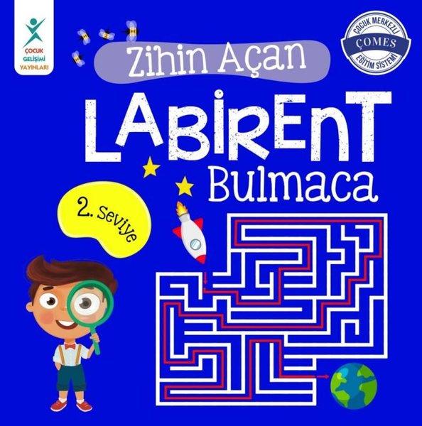 Zihin Açan Labirent Bulmaca 2. Seviye | Çocuk Gelişimi Yayınları (İnce Kapak) - Resim 1