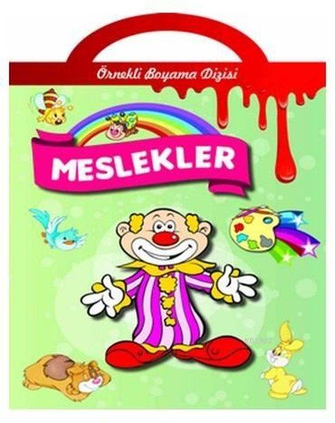 Meslekler Örnekli Boyama | Parıltı Yayınları - Örnekli Boyama Dizisi (İnce Kapak) - Resim 1