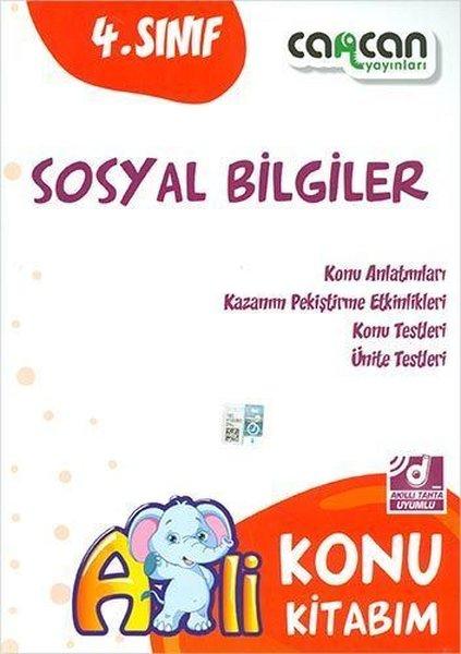 4.Sınıf Sosyal Bilgiler Konu Kitabım | Can Can Yayınları (İnce Kapak) - Resim 1
