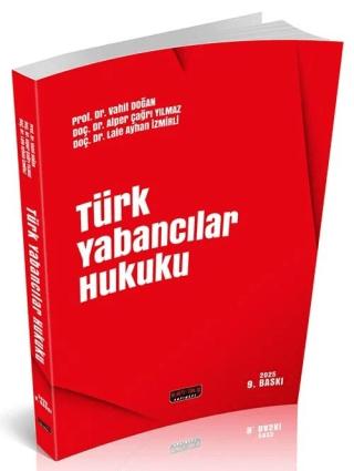 2025 Türk Yabancılar Hukuku | Savaş Yayınevi (Ciltsiz) - Resim 1