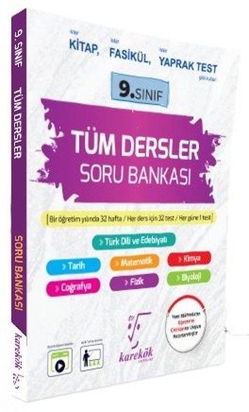 9. Sınıf Tüm Dersler Soru Bankası | Karekök Eğitim Yayın (İnce Kapak) - Resim 1