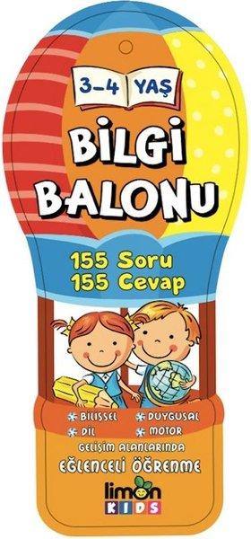 3-4 Yaş Bilgi Balonu | Limonkids (İnce Kapak) - Resim 1