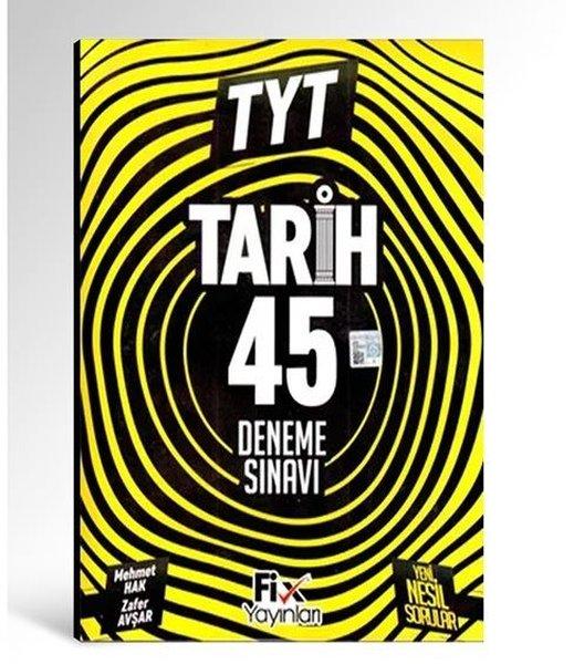 2023 TYT Tarih 45 Deneme | Fix Yayınları (İnce Kapak) - Resim 1