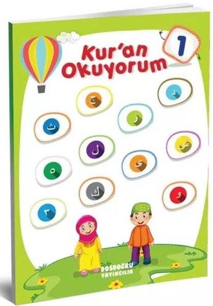 Kur'an Okuyorum 1 | Dosdoğru Yayıncılık (İnce Kapak) - Resim 1