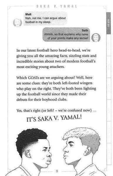 The Football GOAT: Saka v. Yamal | Walker Books (İnce Kapak) - Resim 3