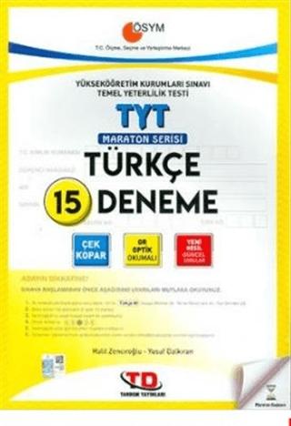 Tandem TYT Türkçe 15 Deneme