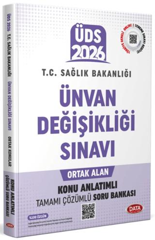 T.C. Sağlık Bakanlığı Unvan Değişikliği Sınavı Ortak Konular Konu Anlatımlı Soru Bankası - Karekod Çözümlü