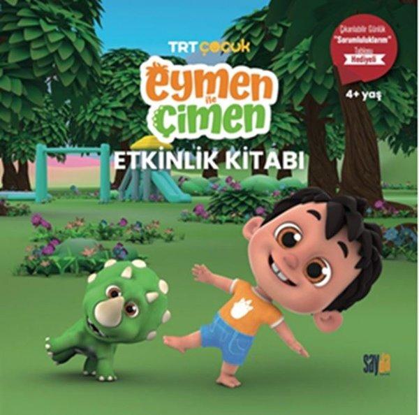 TRT Çocuk - Eymen İle Çimen Etkinlik Kitabı | Sayda Yayıncılık (İnce Kapak) - Resim 1