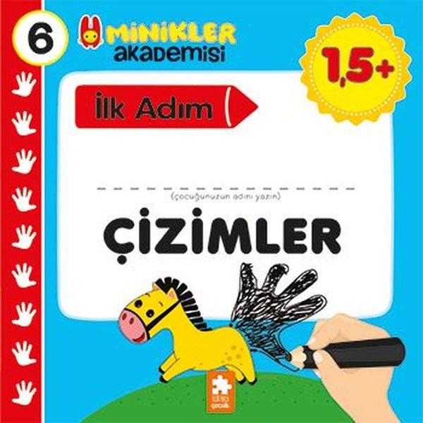 Çizimler - Minikler Akademisi 6 | Eksik Parça Yayınları (İnce Kapak) - Resim 1