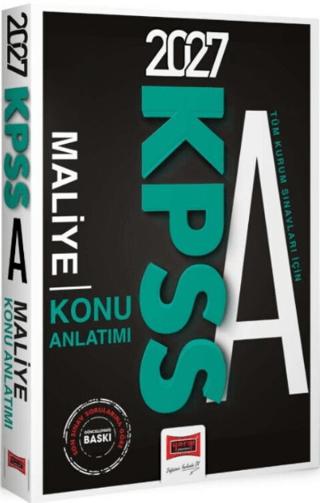 2027 KPSS A Grubu Tüm Kurum Sınavları için Maliye Konu Anlatımı | Yargı Yayınevi (Ciltsiz) - Resim 1