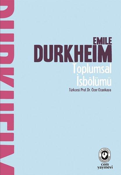 Toplumsal İşbölümü | Cem Yayınevi (İnce Kapak) - Resim 1