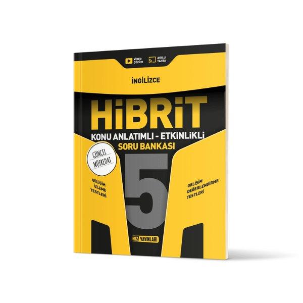 5. Sınıf Hibrit İngilizce Soru Bankası | Hız Yayınları (İnce Kapak) - Resim 1