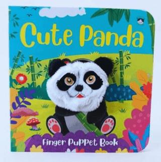 Cute Panda - Finger Puppet Book | Little Olive (Ciltli) - Resim 1