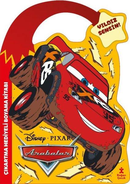 Disney Pixar Arabalar - Yıldız Sensin! Çıkartma Hediyeli Boyama Kitabı | Doğan Çocuk (İnce Kapak) - Resim 1