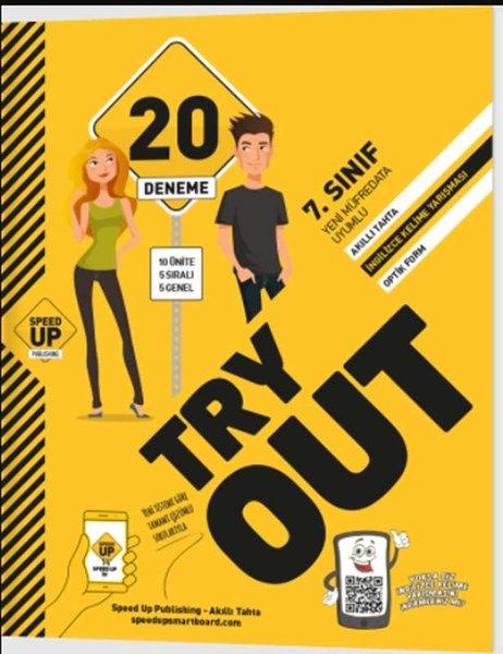 7.Sınıf Try Out 20 Li Deneme | Speed Up Publishing (İnce Kapak) - Resim 1