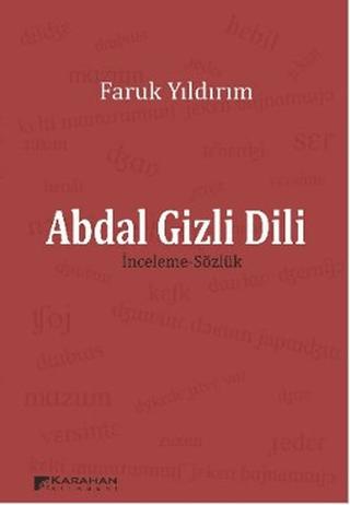 Abdal Gizli Dili | Karahan Kitabevi (Ciltsiz) - Resim 1
