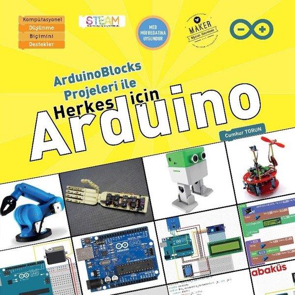 ArduinoBlocks Projeleri ile Herkes için Arduino | Abaküs Kitap (İnce Kapak) - Resim 1