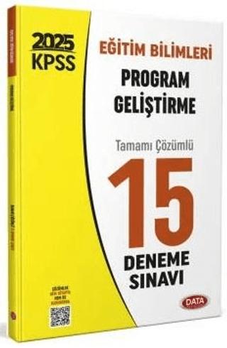 KPSS Eğitim Bilimleri Program Geliştirme 15 Deneme Sınavı