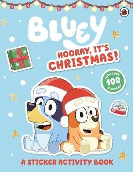 Bluey: Hooray It's Christmas Sticker Activity | Penguin Random House Children's UK (İnce Kapak) - Resim 1