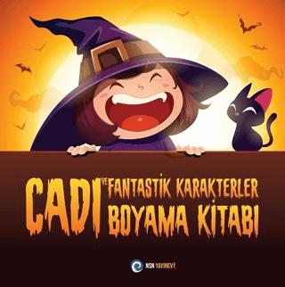 Cadı ve Fantastik Karakterler - Boyama Kitabı | NSN Yayınevi (Ciltsiz) - Resim 1