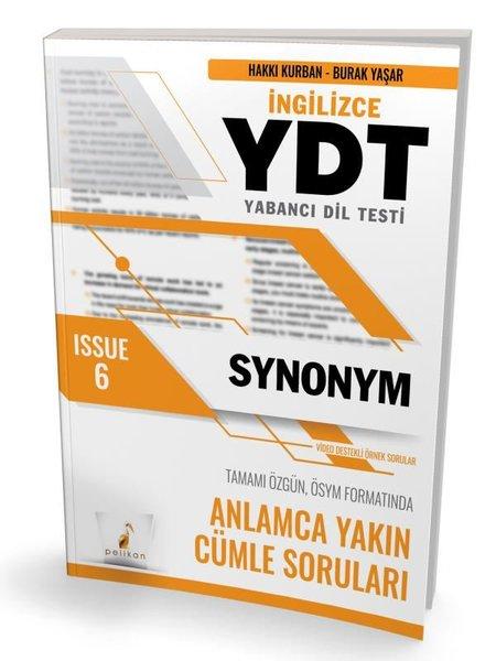 YDT İngilizce Synonym Issue 6 | Pelikan Yayınları (İnce Kapak) - Resim 1